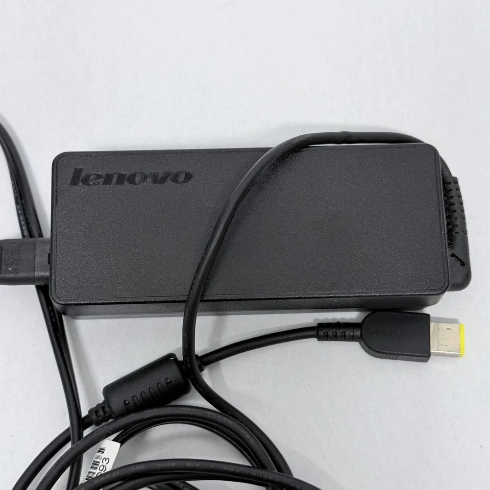 Lenovo 90W 20V AC Adapter Laptop Charger ADLX90NCC2A Slim Tip 45N0251 Black